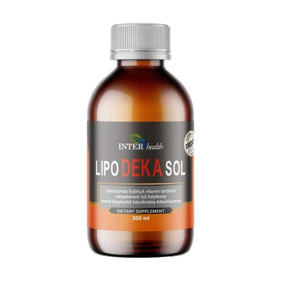 Interhealth Lipo DEKA Sol  Liposzómás D3- komplex (300ml)