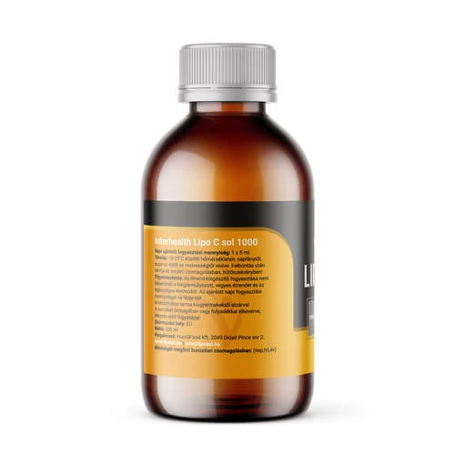 Interhealth Lipo C Sol 1000 Liposzómás C-vitamin (250ml)