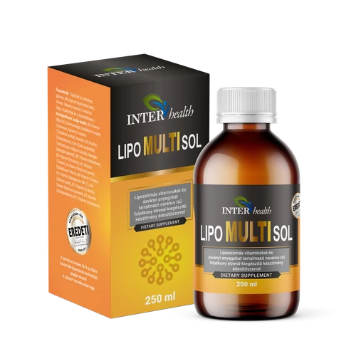 Lipo MULTI Sol Liposzómás multivitamin (250ml)