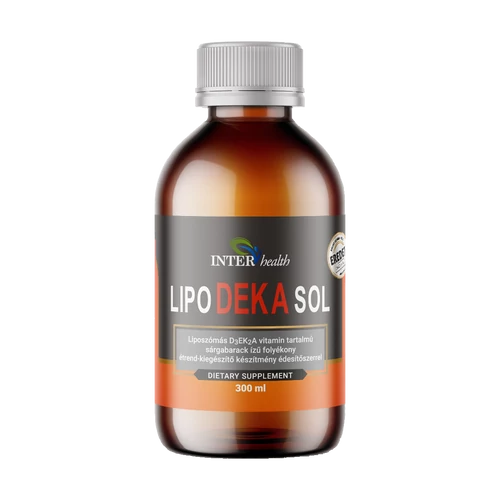Interhealth Lipo DEKA Sol  Liposzómás D3- komplex (300ml)